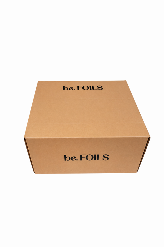 Small Silver Foils in Colored Box