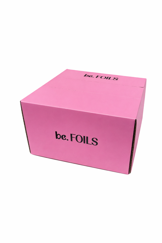 Medium/Long Silver Foils in Coloured Boxes